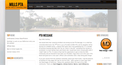 Desktop Screenshot of millspta.org